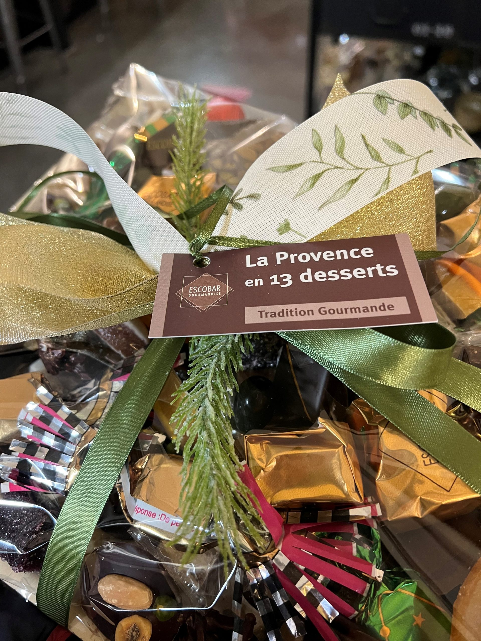 Plateau des 13 desserts de Provence Escobar Gourmandises